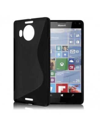 Capa Gel Traseira Para  Lumia 950 Xl  - Preto