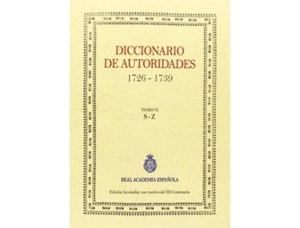 Livro Diccionario De Autoridades Vol. VI de Vários Autores