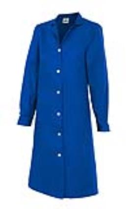 Bata de mulher MANGA COMPRIDA AZUL 40