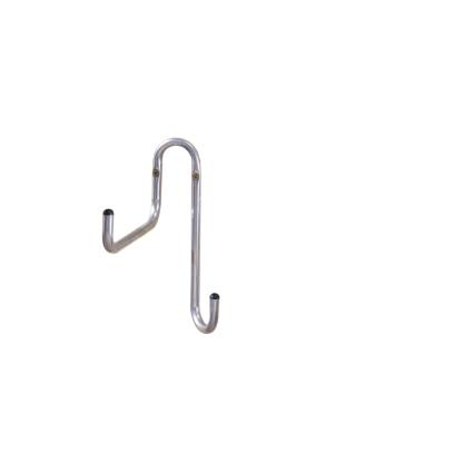 Gancho duplo em U 30X2 70KG CINZA