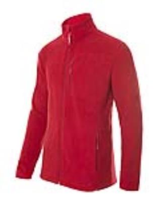 Casaco polar VERMELHO M