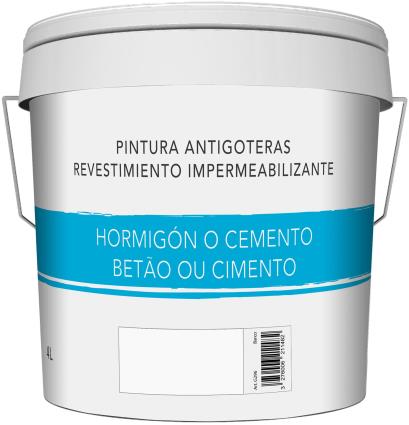 Impermeabilizante exterior ACRILÍCO PP BRANCO 4L