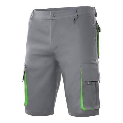 Bermuda CINZA E VERDE 103007 XS