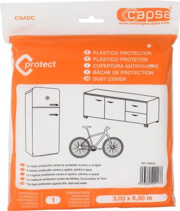 Plástico protetor MÓVEIS 6X3M