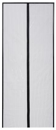 Rede mosquiteira para porta  CORTINA MAGNÉTICA 150X230CM PRETO