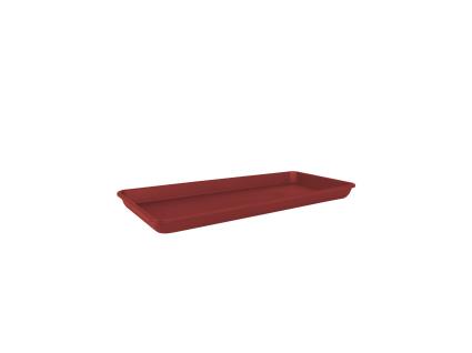 Prato de resina VENEZIA XL RETANGULAR 100CM VERMELHO ESCURO
