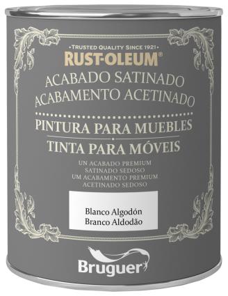 Tinta para móveis ACETINADA 0.75L BRANCOALGODAO