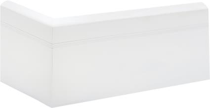 Rodapé lacado LUCERNA 12X1.5X225CM