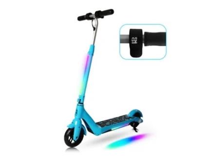 Trotinete Elétrica NEI-WAI F6 Azul para Criança Velocidade Máx: 15 Km/H- Carga 50 kg- Autonomia: 7Km