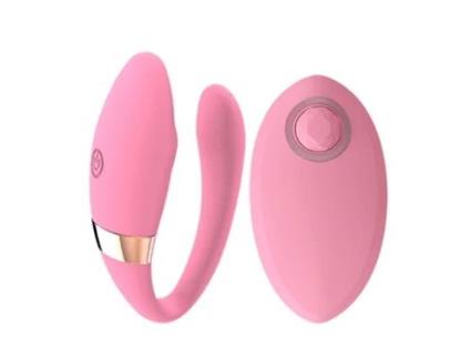 Vibrador de controle remoto sem fio invisível vestível para mulheres (rosa) OEMG