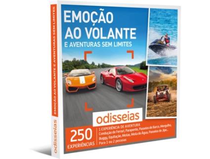 Pack Presente Odisseias - Emoção ao Volante e Aventuras Sem Limites | Experiência de Aventura para 1 ou 2 pessoas