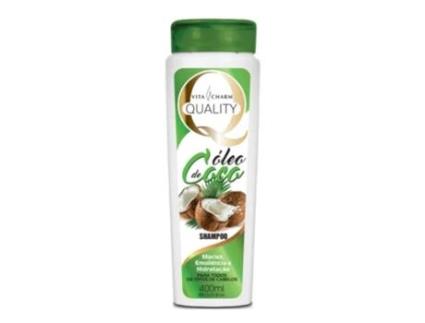 Shampo cremoso oleo coco vitacharm 400ml