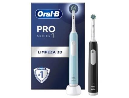 Escova de Dentes ORAL-B Pro 1 Duo Black+Blue 1Un