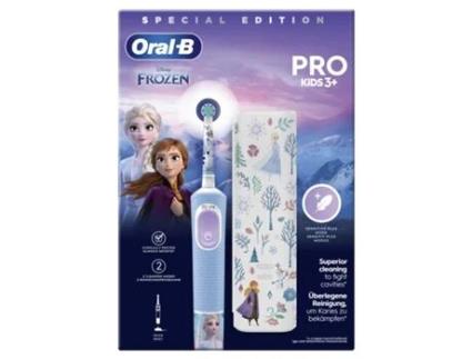 Escova de Dentes ORAL-B Kids Pro Frozen + Estojo 1Un