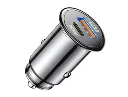 Qc3.0+Pd30W Carregador Rápido de Carro CARRERO