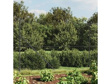 Cerca de Arame 2.2X10 M Antracite VIDAXL
