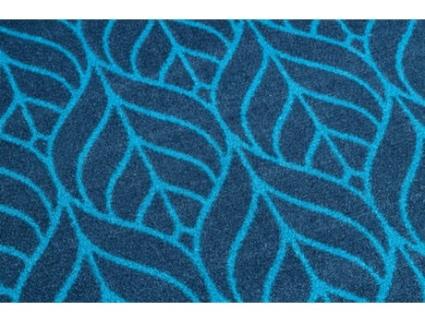 Passadeira Base Antideslizante DYWANY LUSZCZOW Pióra Penas (100 x 1000 cm - Preto)