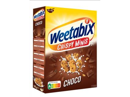 Cereais Fibra Weetabix Minis Chocolate 500g