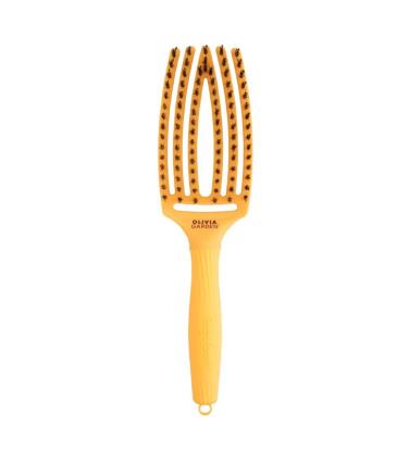 Olivia Garden - *It's a 90's Party* - Escova de cabelo Fingerbrush Medium - Juicy Orange