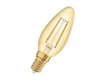Lâmpada Led Osram Vintage E14 Gold 2,5W 220Lm 2400K Ip20 300 [Lv-4058075293212]