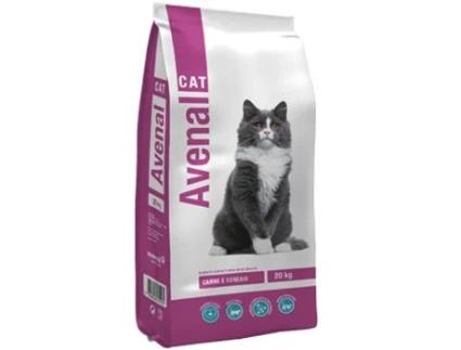 Ração Seca Gato AVENAL Cat Meat 4Kg