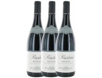 Vinho CHAPOUTIER Chapoutier Rasteau Côtes Du Rhône (0.75 L - 3 unidades)