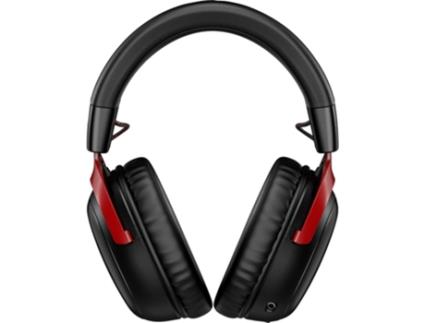 Auscultadores Gaming HYPERX CLOUD III WIRELESS Vermelho