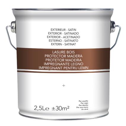 Protetor para madeira exterior ACETINADO INCOLOR 2.5L