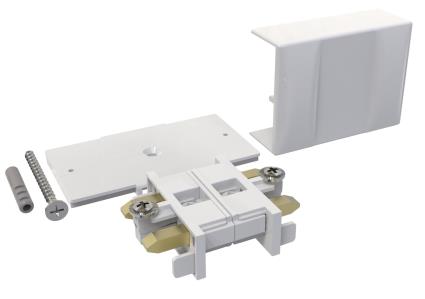 Conectores para calha eletrificada BRANCO