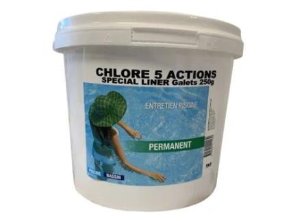 Cloro Lento 5 Ações Revestimento Especial Pastilha 250G 5Kg 35115Bcm NMP