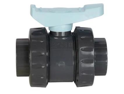Válvula de Pvc de União Dupla para Colar 50 Mm Pn16 Ast50 ASTORE