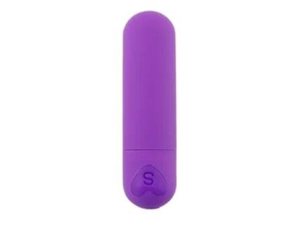 Mini vibrador de bala de 10 velocidades para mulheres (roxo) OEMG