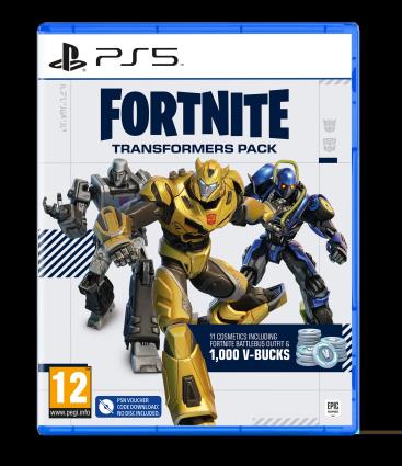 Pré-venda Jogo PS5 Fortnite - Transformers Pack (Código de Descarga na Caixa)