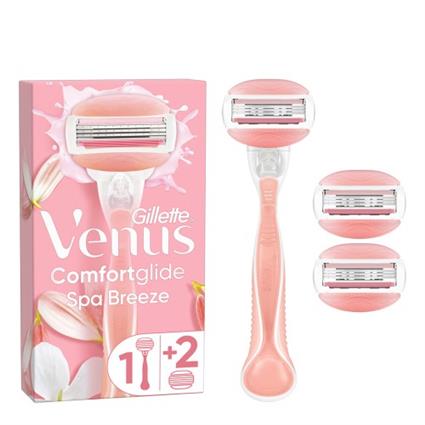 Venus Comfortglide Spa Breeze Máquina Depilatória + 3 recargas
