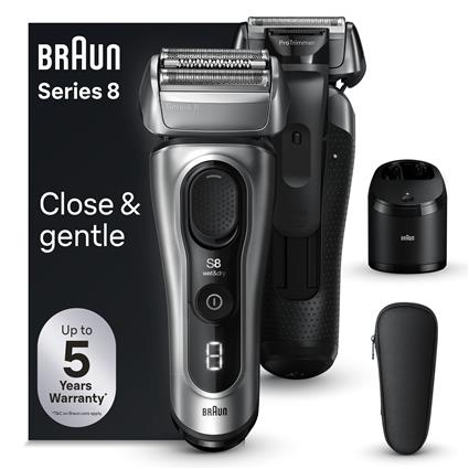 Máquina de Barbear BRAUN Series 8 8567cc (Autonomia 60 min - Bateria)