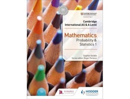 Livro cambridge international as & a level mathematics probability & statistics 1 de sophie goldie (inglês)