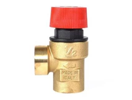 Válvula Redutora de Pressão de Segurança Fêmea de 1/2 Polegada BSP, 8 Bar