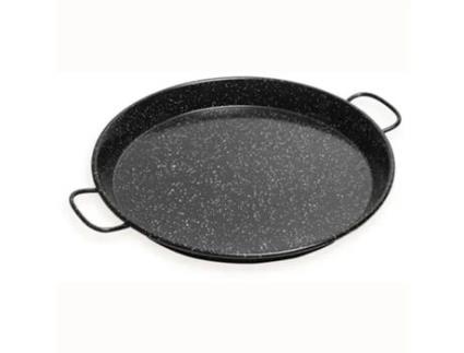 Paellera Valenciana de 38 Cm Aço Esmaltado Antiaderente 8 Porções BRIEBE Pan38