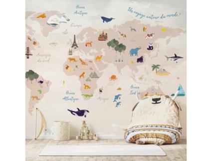 Papel de Parede 99DÉCO World Map
