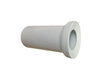 Conector de Tubo de Desperdício para Sanita WC Branco de 250mm de Comprimento, Conector de Tubo de 110mm de Desperdício Reto