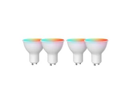 Conjunto de 4 Lampadas BROADLINK Led Inteligentes Bluetooth Gu10-4Pack