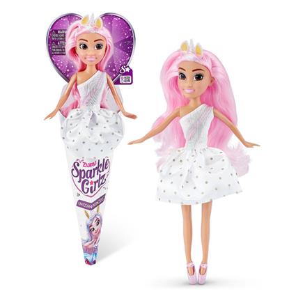 Sparkle Girlz - Boneca Unicorn Princess Branco
