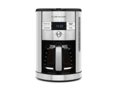 Máquina de Café de Filtro Digital de Aço Inoxidável Bcf550