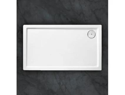 Base de Duche Retangular 120X75X3,5H Cm Time Out Bd2.12075.B Branca PADIMAT