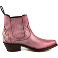 Botins Fashion Marilyn 2487 R  Rosa Disponível em tamanho para senhora. 36,37,38,39,40,41.Mulher > Sapatos > Botins