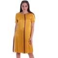 Vestidos curtos JA6260  Amarelo Disponível em tamanho para senhora. IT 42,IT 44,IT 46,IT 48.Mulher > Roupas > Vestidos