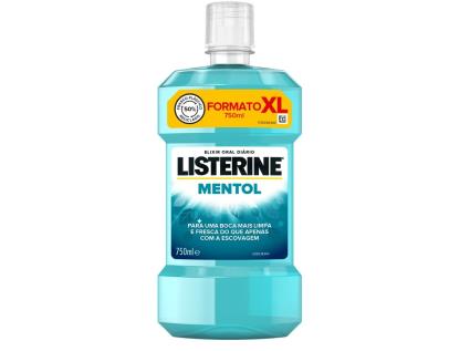 Elixir Listerine Mentol 750ml
