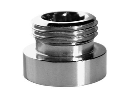 Adaptador de Metal para Redução de Torneira de Água 24Mm Fêmea para 1/2 BSP Macho