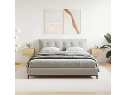 Mesas de Cabeceira Parede 2 Un 35X35X20 Cm Cor Carvalho Sonoma VIDAXL