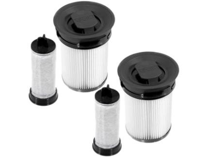 Conjunto de 2 Acessórios de Filtro Heap com Pincel Miele Triflex Hx1 F INF